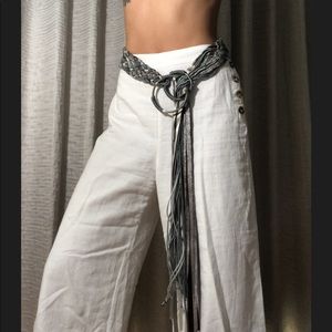 Boho Chic Adjustable tie Belt